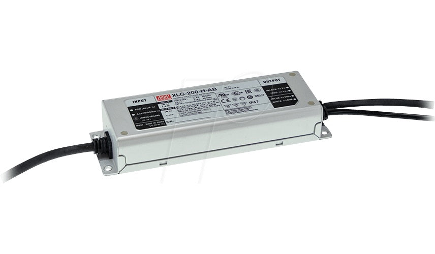 MEANWELL MW XLG-200-24-A - LED-Trafo, 199 W, 24 V DC, 8300 mA (XLG-200-24-A) afbeelding 1