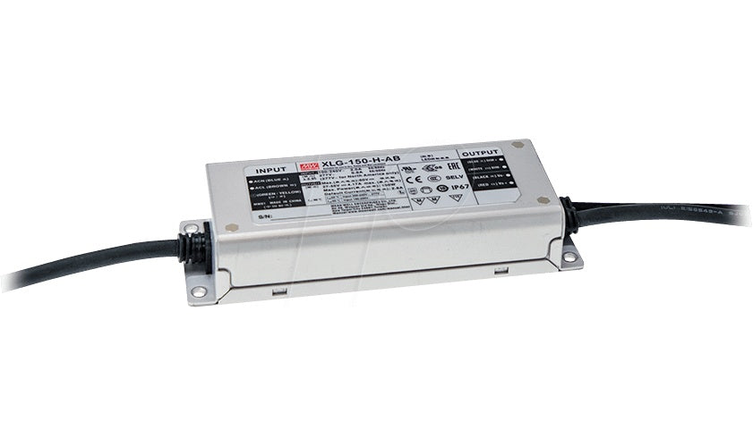 MEANWELL MW XLG-150-24-A - LED-Trafo, 150 W, 24 V DC, 6250 mA (XLG-150-24-A) afbeelding 1