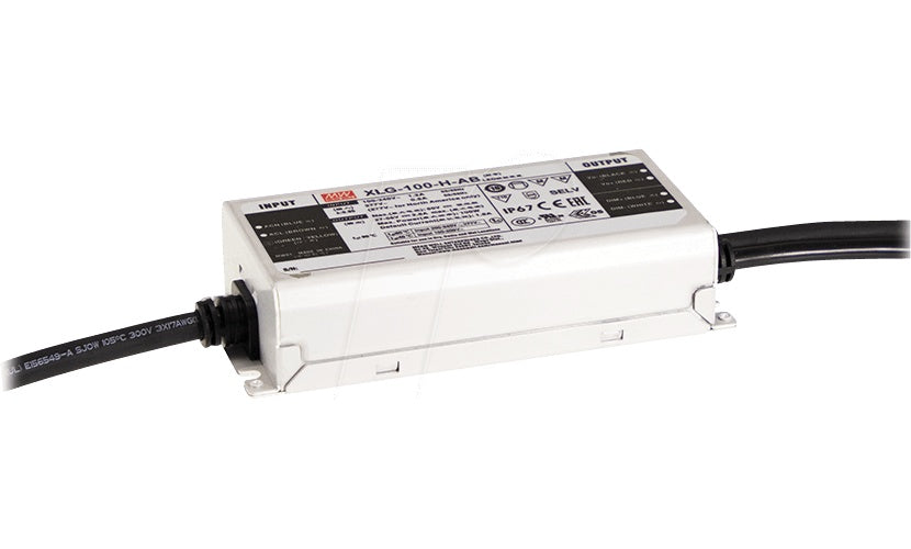 MEANWELL MW XLG-100-24-A - LED-Trafo, 96 W, 24 V DC, 4000 mA (XLG-100-24-A) afbeelding 1