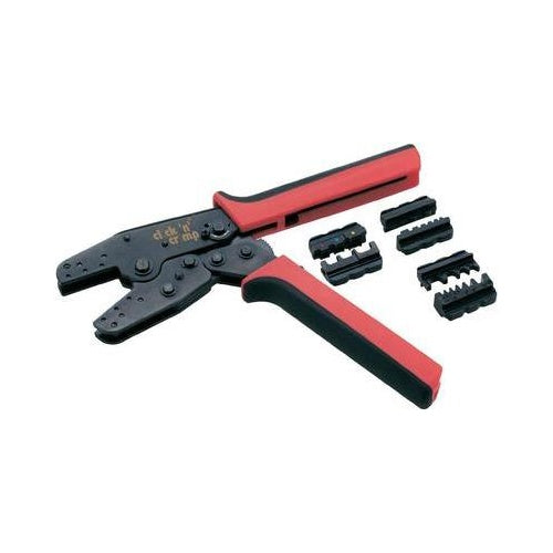 Cimco 106000 Kabel-Crimper Crimpwerkzeug Schwarz - Rot (106000) afbeelding 1