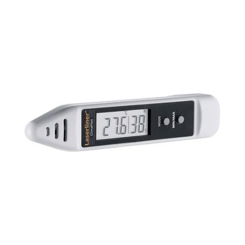 Laserliner ClimaPilot Tasche Elektronisches Hygrometer Schwarz - Weiß (082.034A) afbeelding 1