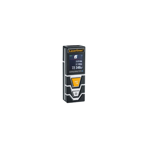 Laserliner LaserRange-Master T4 Pro. Typ: Laser-Distanzmessgerät, Maximaler Messabstand: 40 m, Einheiten Abstandsmessung: m. Akku-/Batterietyp: AAA, Automatische Abschaltung nach: 8 min. Produktfarbe: black, Orange, white, Display-Typ: Digi afbeelding 1