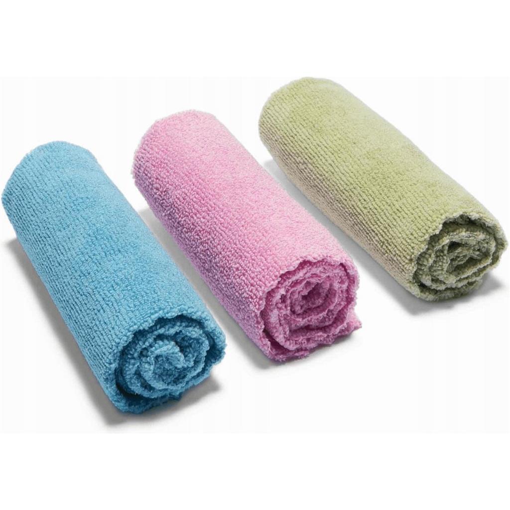 Vileda 100% Recycled Microfiber Cloths 3 Pieces