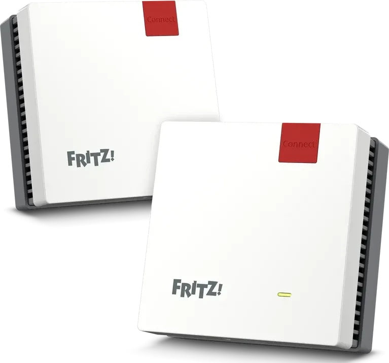 FRITZ! WiFi 7 Repeater 1700 2-Pack International - Mesh WLAN bis 3600 MBit/s Gigabit LAN - 4023125031281 - afbeelding 1