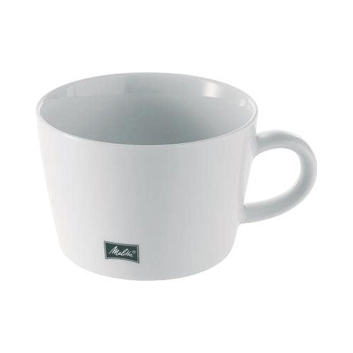 Melitta Milchkaffee-Tasse "M-Cups", weiß, 0,45 l aus Porzellan, Höhe: 72 mm, mit Henkel - 6 Stück (18909) afbeelding 1