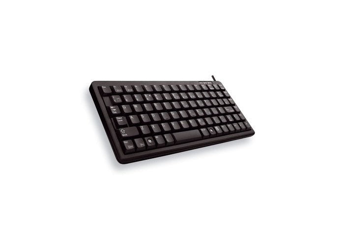 Cherry Slim Line G84-4100 - Tastatur - PS/2, USB - 86 Tasten - Schwarz - Deutschland (G84-4100LCMDE-2) afbeelding 3