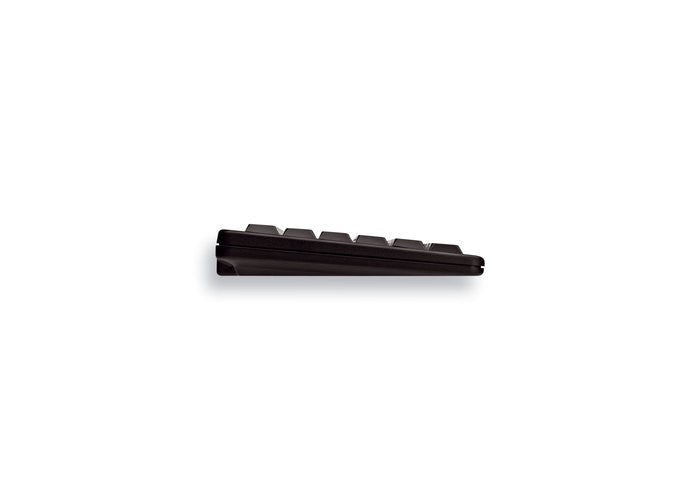 Cherry Slim Line G84-4100 - Tastatur - PS/2, USB - 86 Tasten - Schwarz - Deutschland (G84-4100LCMDE-2) afbeelding 4