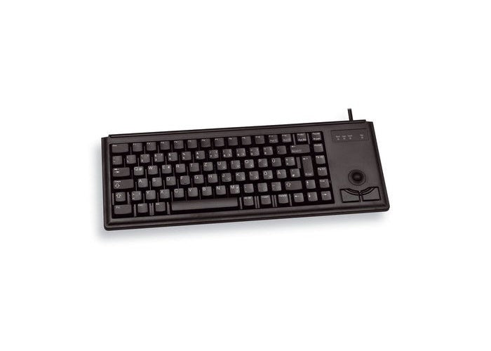 CHERRY Compact-Keyboard G84-4400 - Tastatur - USB - Deutschland - Schwarz afbeelding 2