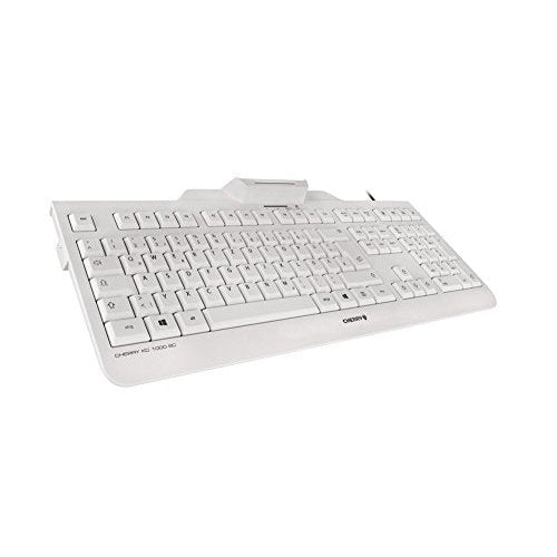 CHERRY KC 1000 SC - Tastatur - Deutsch - Pale Gray (JK-A0100DE-0) - 4025112083518 - image 2