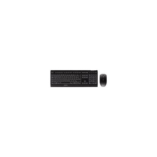 CHERRY B.UNLIMITED 3.0 - Tastatur-und-Maus-Set - kabellos - 2,4 GHz - Englisch - Tastenschalter: CHERRY SX - Schwarz (JD-0410EU-2) afbeelding 1