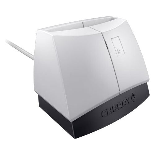 CHERRY SmartTerminal ST-1144 - SMART-Kartenleser - USB 2.0 - Schwarz, weiß afbeelding 1