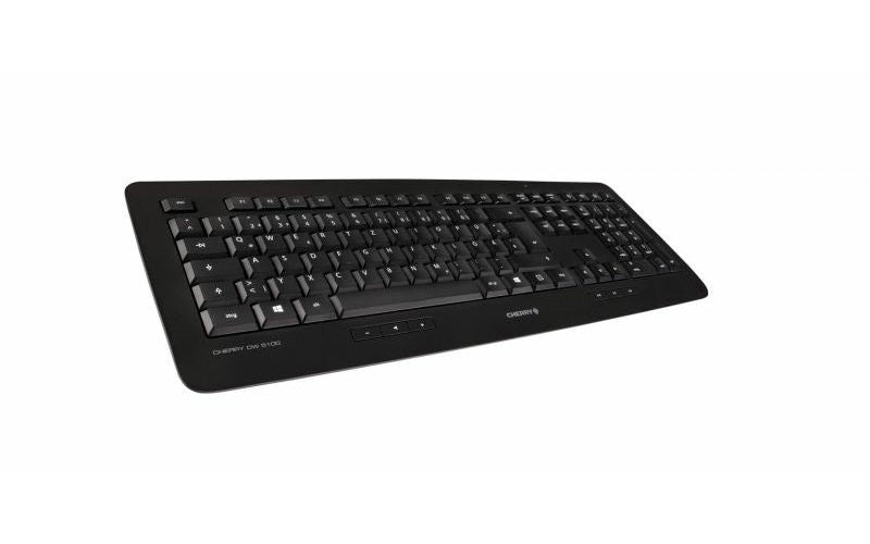 CHERRY DW 5100 - Tastatur-und-Maus-Set - drahtlos - 2,4 GHz - Deutschland - Schwarz (JD-0520DE-2) afbeelding 2