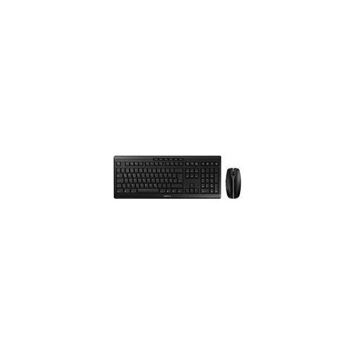 CHERRY STREAM DESKTOP - Tastatur-und-Maus-Set - kabellos - 2.4 GHz - Belgien - Tastenschalter: CHERRY SX - Schwarz afbeelding 1