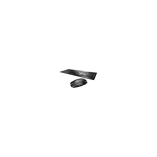 CHERRY STREAM DESKTOP - Tastatur-und-Maus-Set - kabellos - 2.4 GHz - Belgien - Tastenschalter: CHERRY SX - Schwarz afbeelding 2