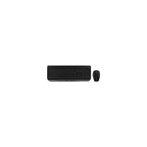 CHERRY GENTIX DESKTOP - Tastatur-und-Maus-Set - kabellos - 2.4 GHz - Französisch - black afbeelding 1