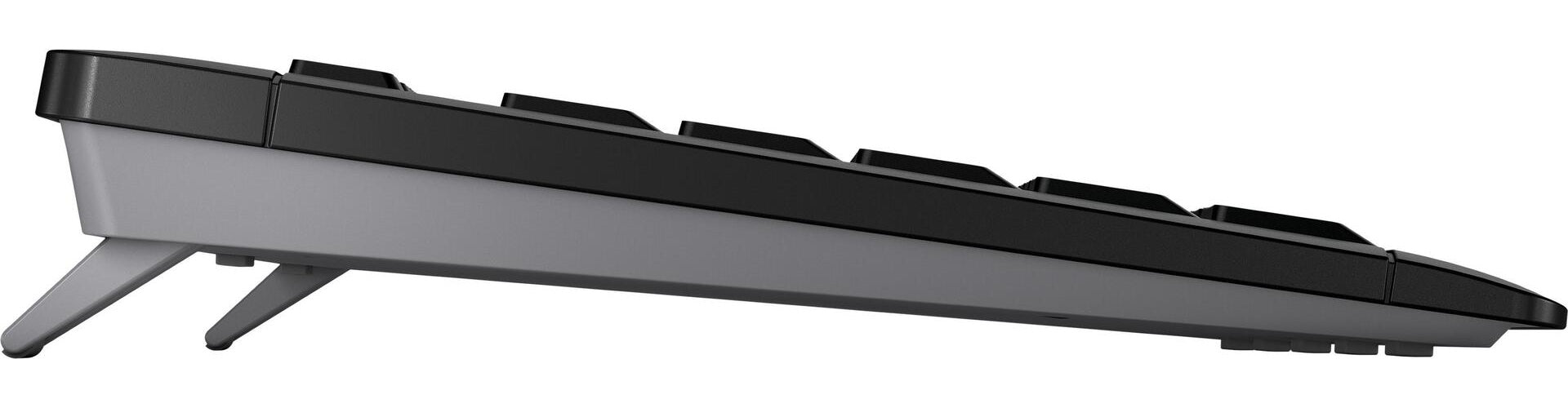 CHERRY Stream Desktop Recharge Tastatur RF Wireless QWERTZ Schweiz Schwarz (JD-8560CH-2) afbeelding 1