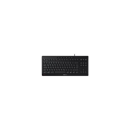 CHERRY STREAM TKL - Tastatur - USB - QWERTZ - Deutsch - Tastenschalter: CHERRY SX - Schwarz (JK-8600DE-2) afbeelding 1