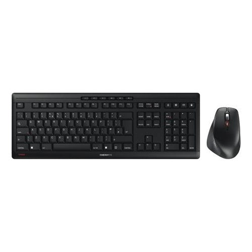 CHERRY STREAM DESKTOP COMFORT - Tastatur-und-Maus-Set - 100% - full size - kabellos - 2.4 GHz - QWERTY - GB - Tastenschalter: CHERRY SX - Black Gray (JD-8550GB-2) afbeelding 1