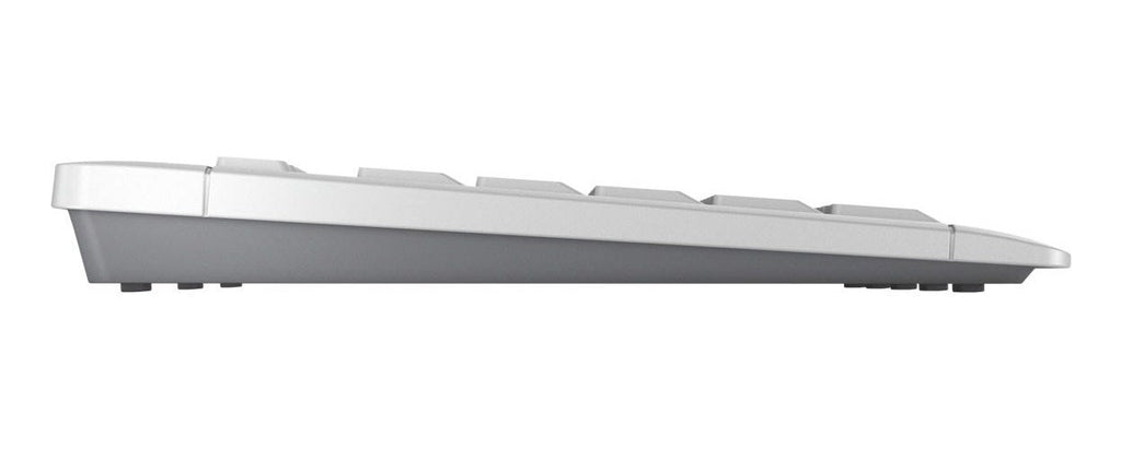 CHERRY STREAM DESKTOP COMFORT - Tastatur-und-Maus-Set - 100% - full size - kabellos - 2,4 GHz - QWERTZ - Deutsch - Tastenschalter: CHERRY SX - White Gray (JD-8550DE-0) afbeelding 4