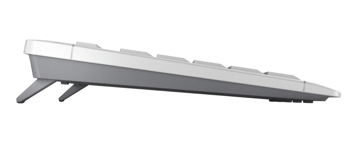 CHERRY STREAM DESKTOP COMFORT - Tastatur-und-Maus-Set - 100% - full size - kabellos - 2,4 GHz - QWERTZ - Deutsch - Tastenschalter: CHERRY SX - White Gray (JD-8550DE-0) afbeelding 5