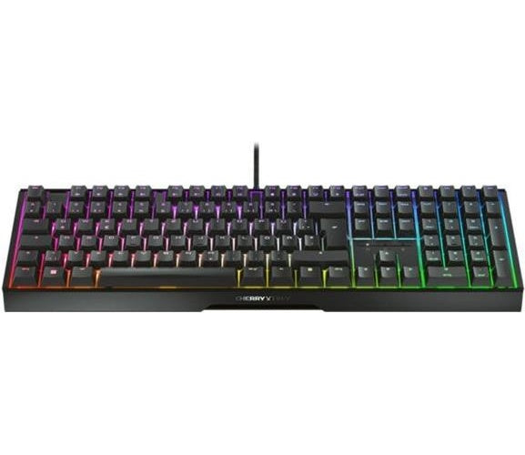 CHERRY XTRFY MX 3,1 - Tastatur - 100% - full size - Hintergrundbeleuchtung - USB-C - QWERTZ - Deutsch - Tastenschalter: CHERRY MX2A Brown - Schwarz (G80-3890LIADE-2) afbeelding 1