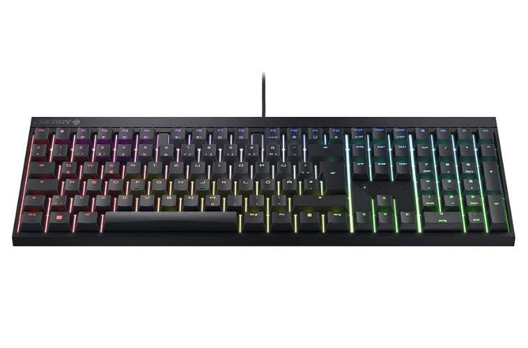 CHERRY MX 2.0S - Tastatur - 100% - full size - Hintergrundbeleuchtung - USB - QWERTZ - Deutsch - Tastenschalter: CHERRY MX2A Red - Schwarz (G80-3821LJBDE-2) afbeelding 2