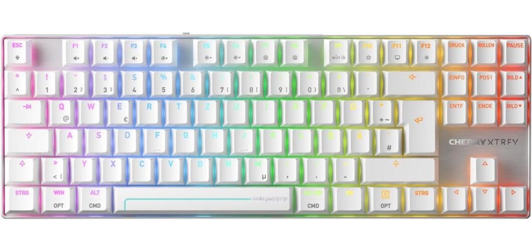 CHERRY XTRFY MX 8.2 Pro TMR Wireless G8E-3885 weiß (G8E-3885HACADE-0) afbeelding 1
