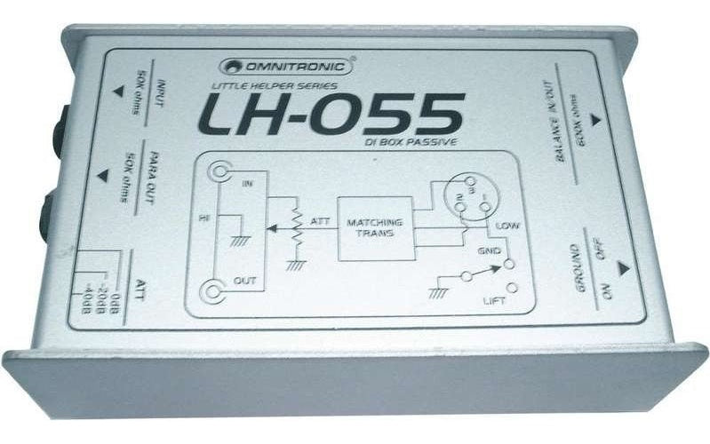 Omnitronic LH-055 DI-Box Passiv afbeelding 1