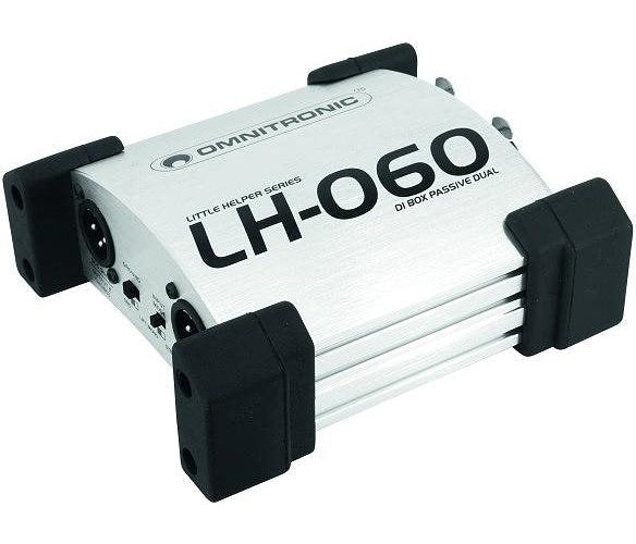 Omnitronic LH-060 Duale PRO DI-Box,passiv (10355060) afbeelding 1