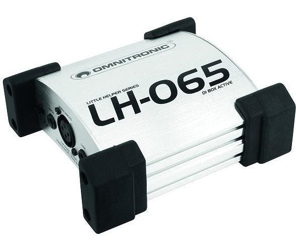 Omnitronic LH-065 DI-Box, aktiv (10355065) afbeelding 1