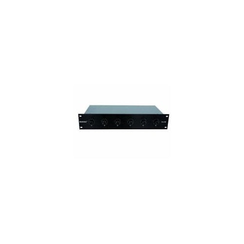 Omnitronic ELA 6S-Zonen LS-Regler 30W sw (80711338) afbeelding 1