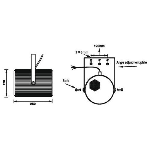 Omnitronic PS-30 - Lautsprecher - für PA-System - 20 Watt - weiß afbeelding 1