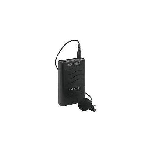 Omnitronic 13075008 - Lavalier-Mikrofon - Kondensatormikrofon - Bodypack-Empfänger - 214000 kHz - 0,5% - 8,5 mW (13075008) afbeelding 1