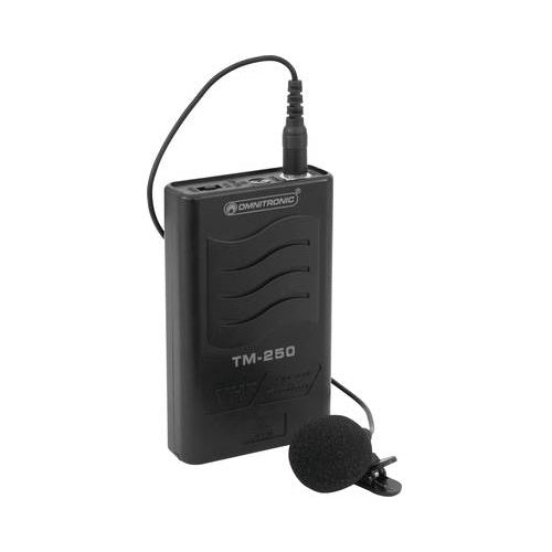 Omnitronic 13075006 Kabelloser Mikrofonsender Taschensender (13075006) afbeelding 1