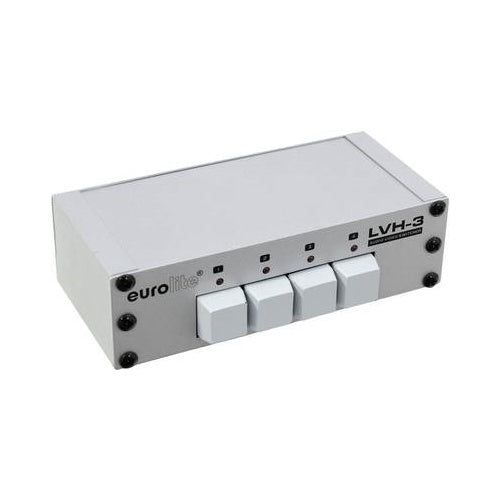 Eurolite LVH-3 Composite-Switch LED-Anzeige, Metallgehäuse (81013203) afbeelding 1