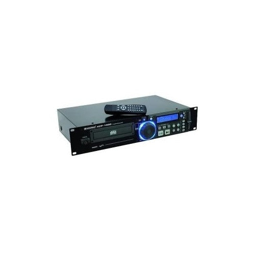 Omnitronic DJ Einzel CD Player 48,30cm (19")  XCP-1400 (11046001) afbeelding 1