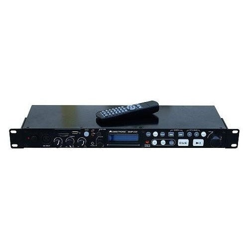 Omnitronic DJ Einzel Media Player 48,30cm (19")  DMP-102 (11045006) afbeelding 1