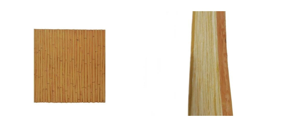 EUROPALMS Wandpanel, Bambus, 100x100cm (83313220) afbeelding 1