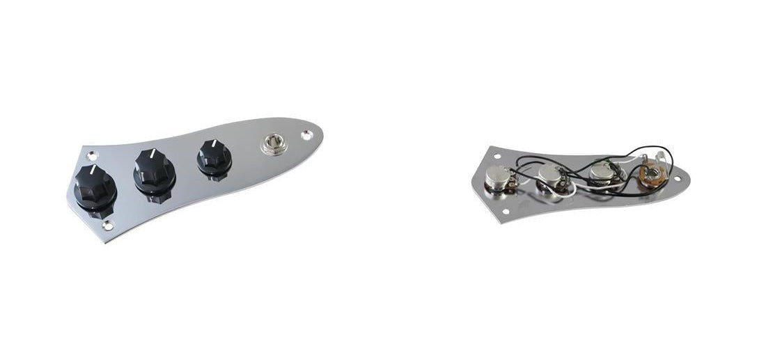 DIMAVERY Kontrollplatte für JB-E-Bass-Modelle (26300222) afbeelding 1