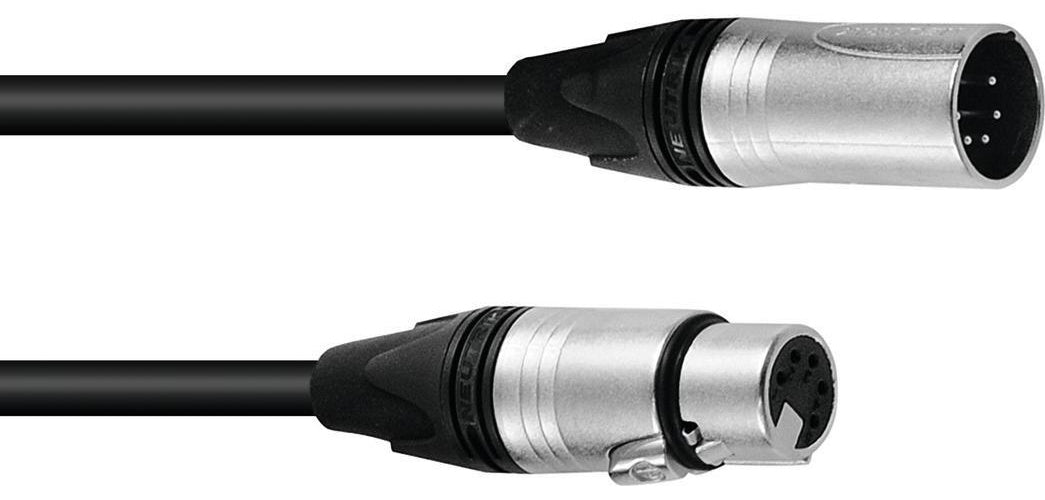 PSSO DMX Kabel XLR 5pol 20m sw Neutrik (30227833) afbeelding 1
