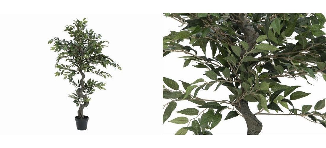 EUROPALMS Ficus Waldbaum, Kunstpflanze, 110cm (82806313) afbeelding 1