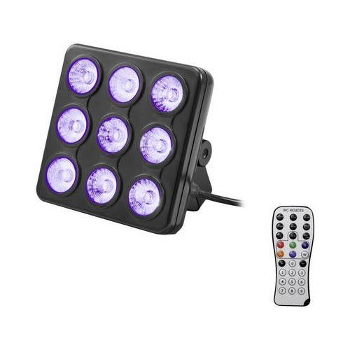 Eurolite DMX LED-Effektstrahler Anzahl LEDs:9 (42110199) afbeelding 1