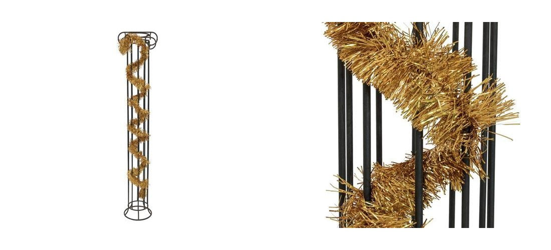 EUROPALMS Metallic-Girlande, gold, 12,5x270cm (8350054B) afbeelding 1