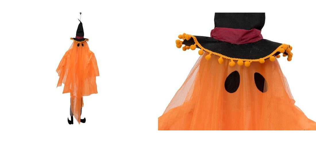 EUROPALMS Halloween Figur Geist mit Hexenhut, 150cm (83316064) afbeelding 1