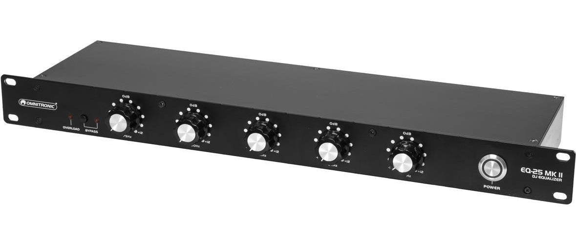 OMNITRONIC EQ-25 MK2 DJ-Equalizer (10355911) afbeelding 1