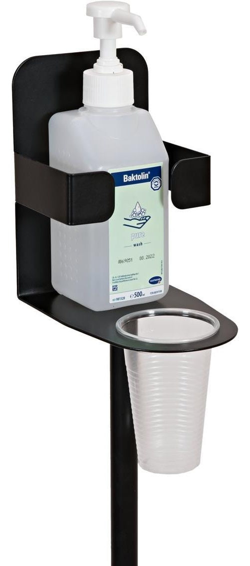 EUROLITE Desinfektionsständer schwarz (80703005) afbeelding 1