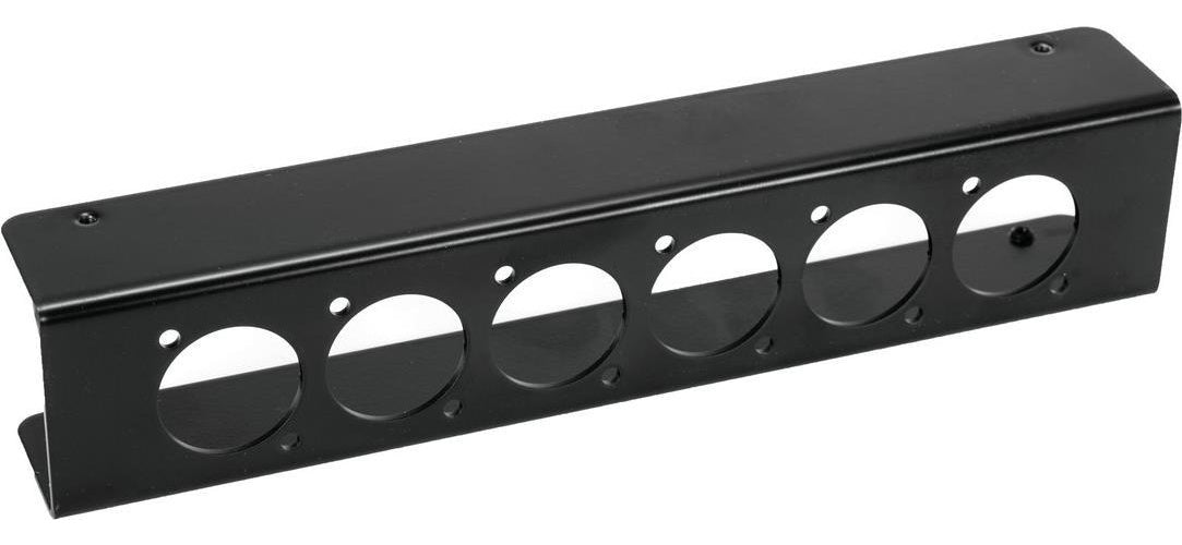 EUROLITE XLR 6x D-Type Blende für DXT Serie 2x (70064877) afbeelding 1