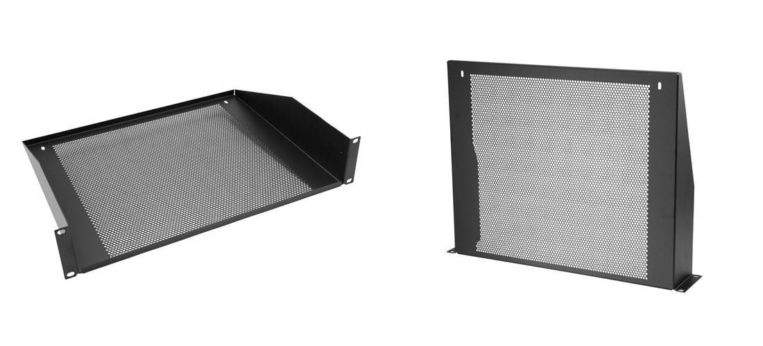 ACCESSORY Rackboden 2HE mit Lüftungslöchern (30100846) afbeelding 1