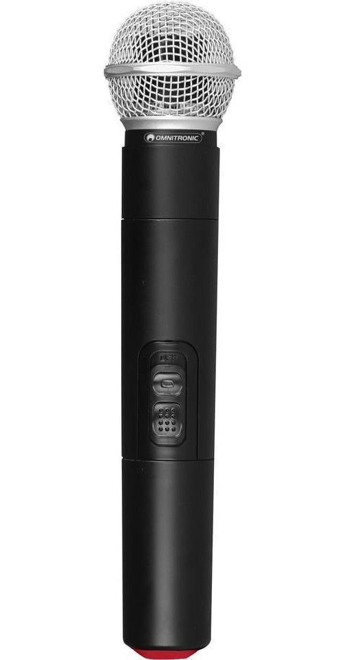 OMNITRONIC UHF-E Serie Handmikrofon 823.6MHz (13063345) afbeelding 1