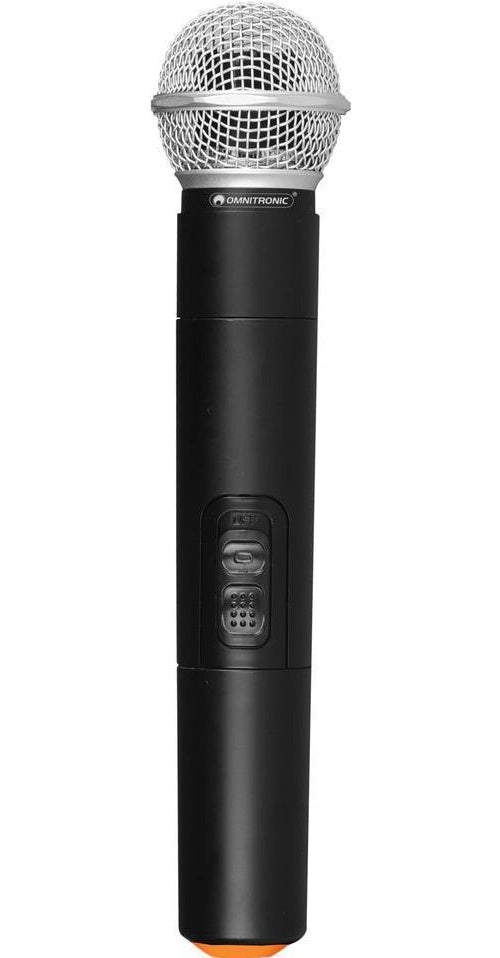 OMNITRONIC UHF-E Serie Handmikrofon 826.1MHz (13063346) afbeelding 1